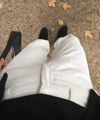 corduroy wide pants