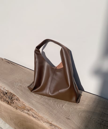 mie ajunar cowhide suede bag ブラウン 即納］cowhide suede bag | mie ajunar