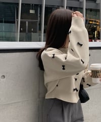 ribbon cardigan