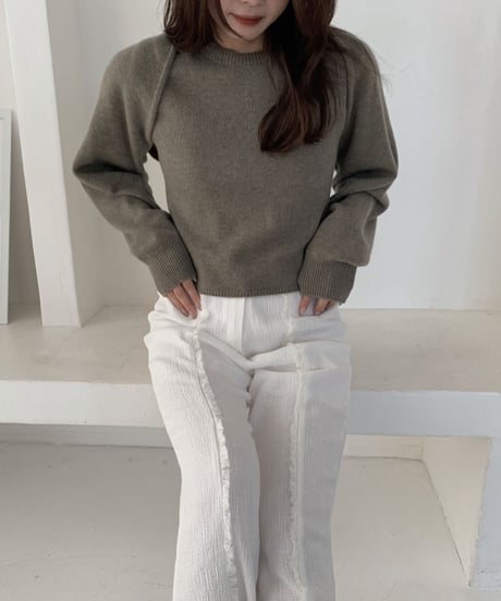 wholegarment knit set