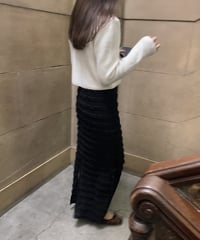 macaron lace skirt