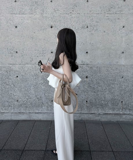 balloon crop blouse