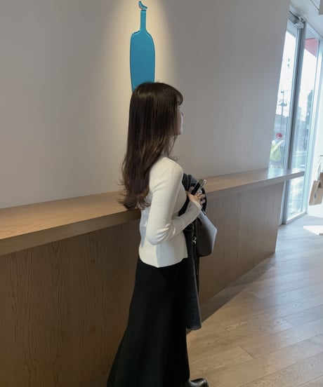 knit long skirt