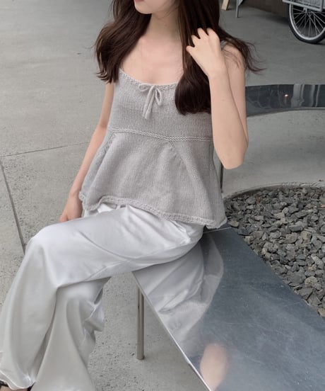 knit vest layered tops