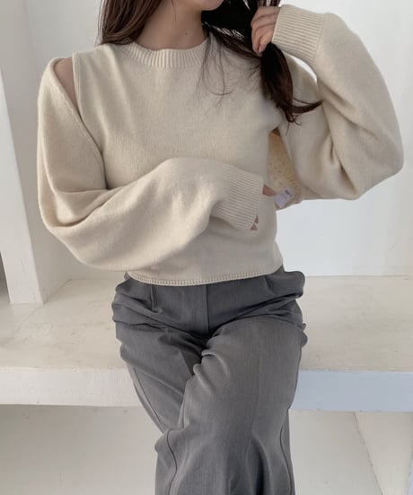 wholegarment knit set
