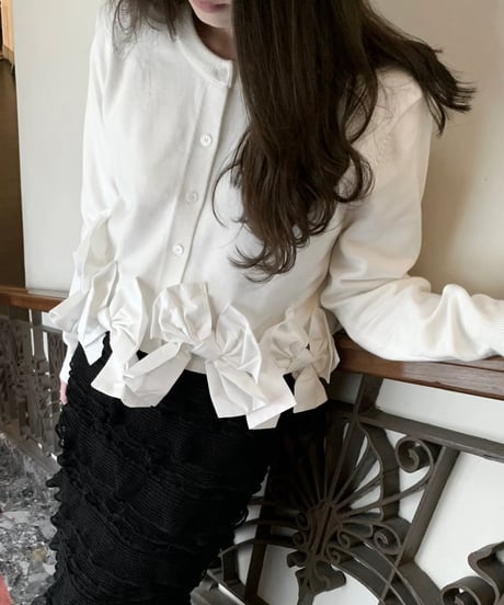 ribbon cardigan