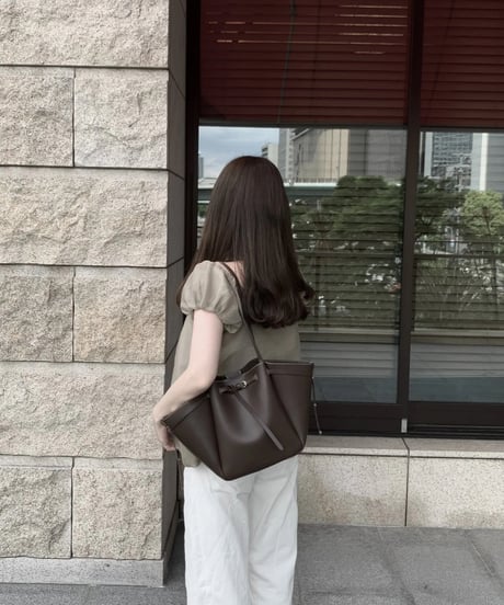 square puff blouse