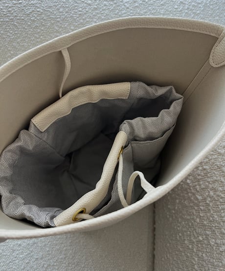 cow leather basket bag