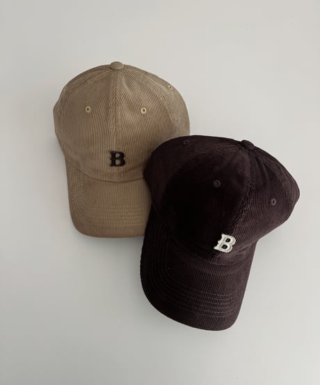 ［即納］corduroy cap