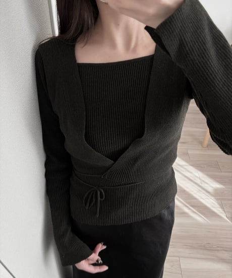 Senim double knit cardigan