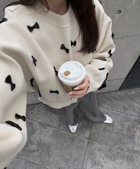 ribbon cardigan