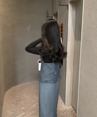 fran bustier set
