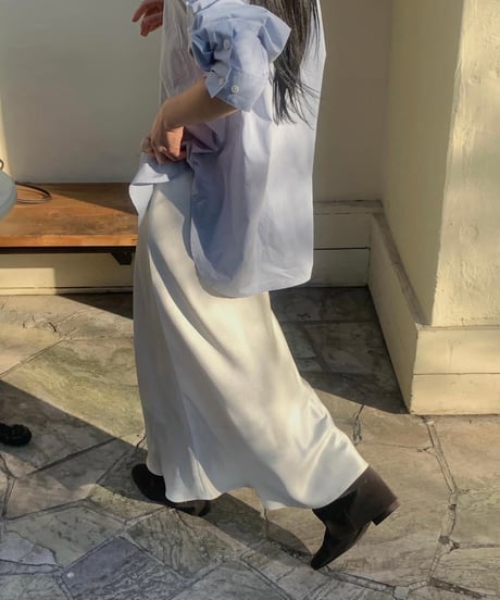 cellulose satin skirt