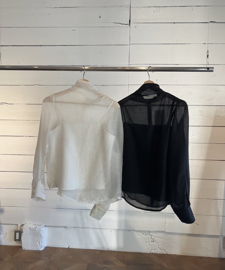 sheer blouse