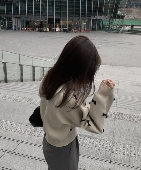 ribbon cardigan