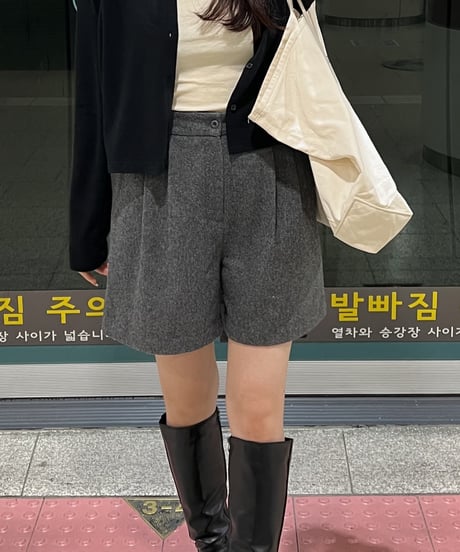 wool half pants