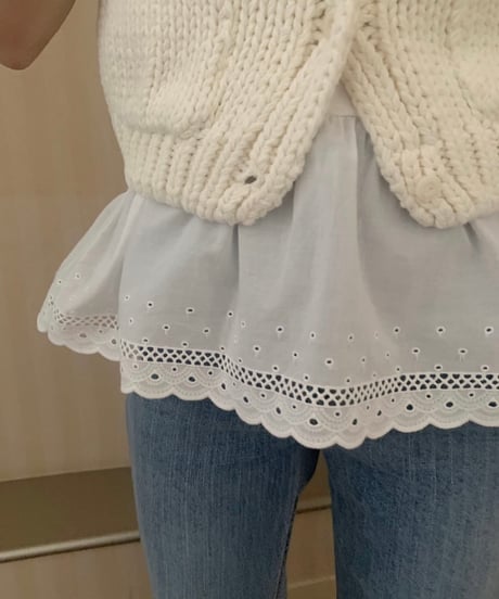 hand weave cardigan