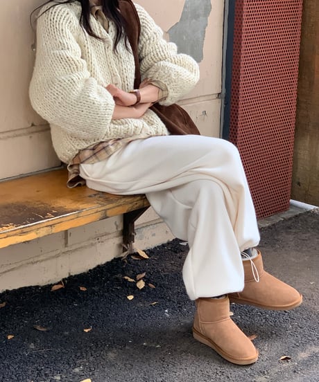 handmade knit cardigan