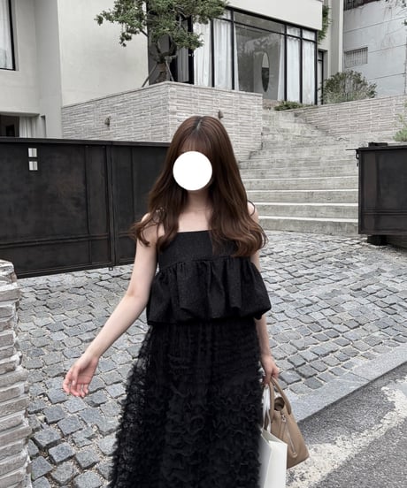 balloon crop blouse