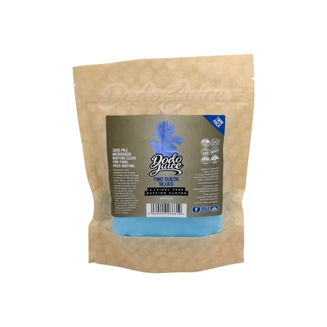 Dodo Juice TWO SUEDE BLUES トゥスウェイドブルス 2枚入り 艶出しクロス 洗車用品