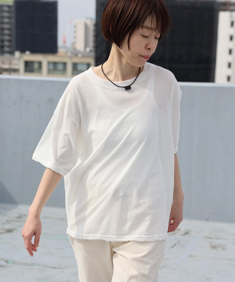 1027 Hard Twisted Bio Cutsew / Crew Tee | Dhal/