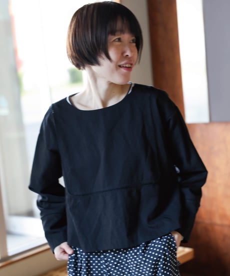 Dhal / 2/72 Wool Gaba Crew Shirt Pico