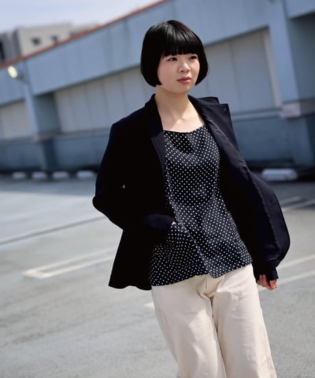 Dhal / DOUBLE FACE JERSEY Tallored Jacket