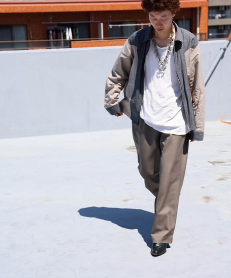Dhal /南米 WOOL TROPICAL Relax Pants