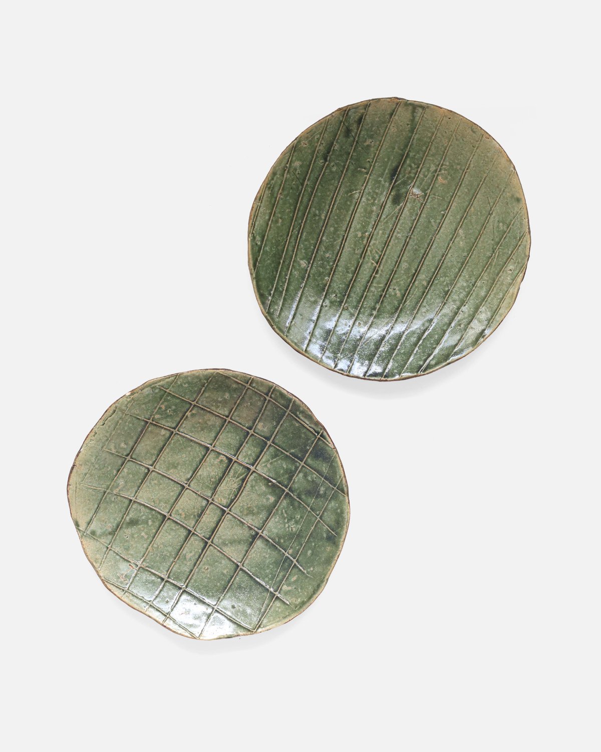 キムホノ 金憲鎬さんの飾り皿 高台付オーバル皿/キムホノ（金憲鎬）