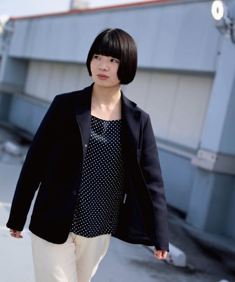 Dhal / DOUBLE FACE JERSEY Tallored Jacket