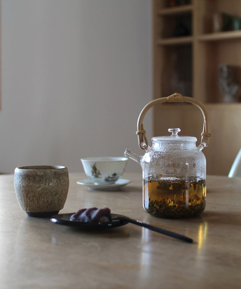 k*d様 【新品】ガラスティーポット あけび（スタジオプレパ） STUDIO PREPA ガラスティーポット あけび / 竹 | 菓菓かはん