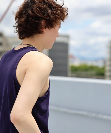 1027 Hard Twisted Bio Cutsew / Tank Top Purple