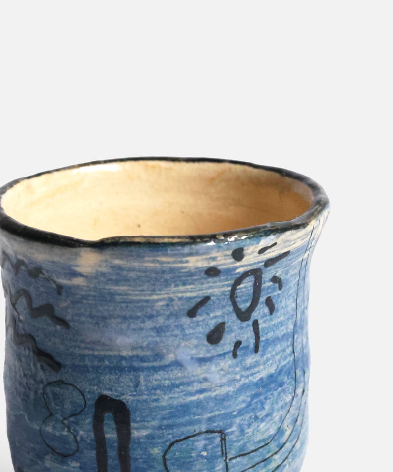 キムホノ 湯飲み（青） | Dhal/DHAL DESIGN SHOP online store