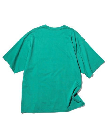 1027 × TAKAHIKO KAWAMURA TEE / Green - Imagine all the people