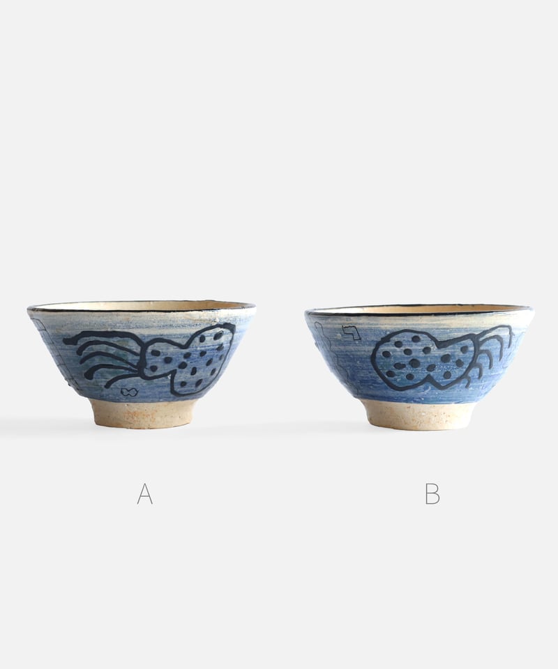 キムホノ 茶碗（青） | Dhal/DHAL DESIGN SHOP online store