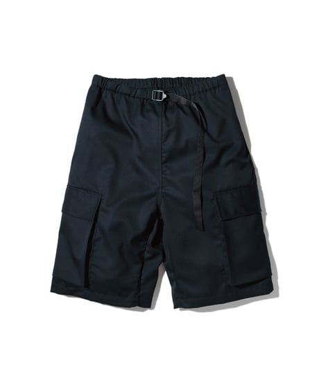 Dhal / 2/72 Wool Gaba Cargo Easy Shorts