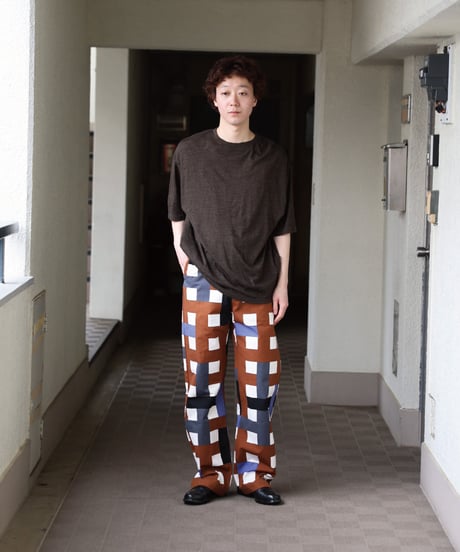 HEART ART×Dhal MATSURI Slacks