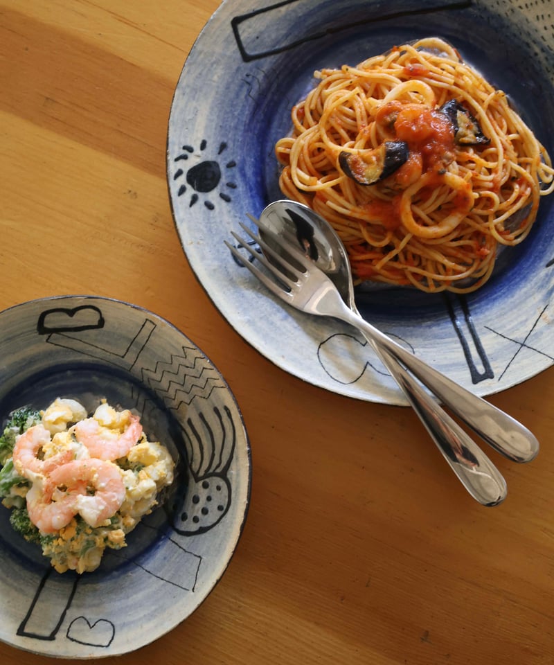 キムホノ 6寸皿（青） | Dhal/DHAL DESIGN SHOP online store