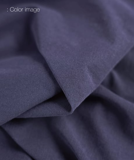 1027 Hard Twisted Bio Cutsew / Hooded Parka Purple