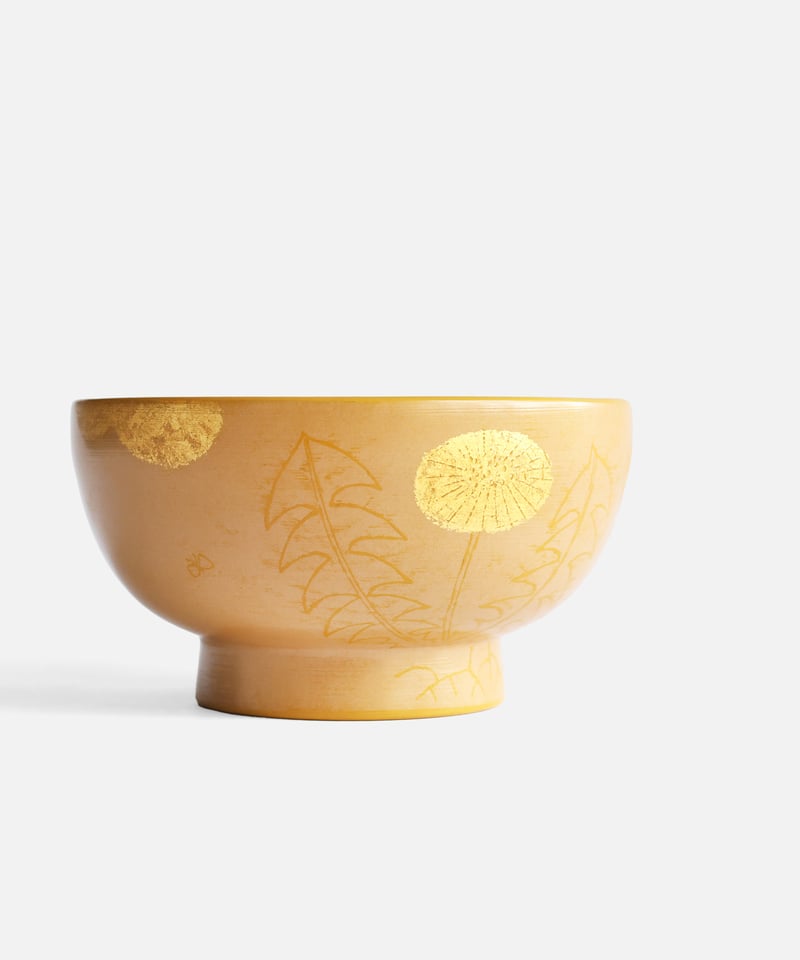 若林幸恵 漆椀 (たんぽぽ) | Dhal/DHAL DESIGN SHOP online s