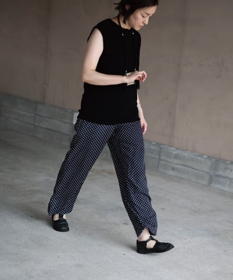 1027 Hard Twisted Bio Cutsew / No Sleeve Black