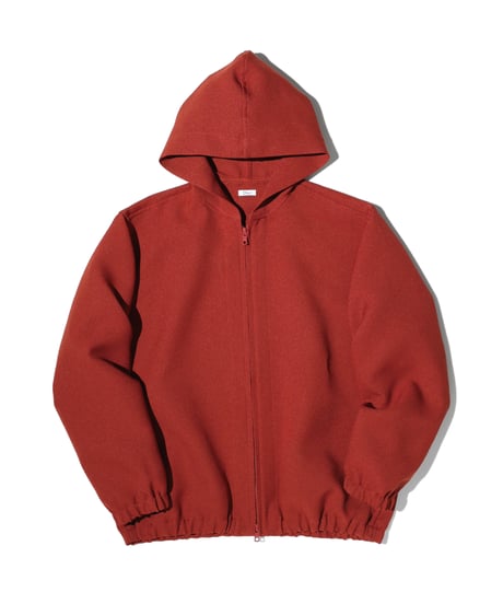 Dhal / DOUBLE FACE JERSEY  Hooded Parka