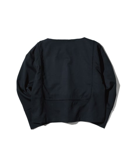 Dhal / 2/72 Wool Gaba Crew Shirt Pico