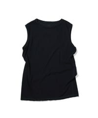 1027 Hard Twisted Bio Cutsew / No Sleeve Black