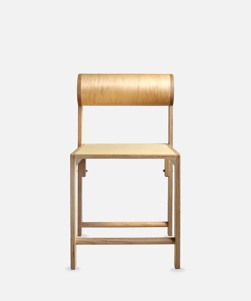WAKAWAKA Cylinder Back Chair | Dhal/DHAL DESIGN