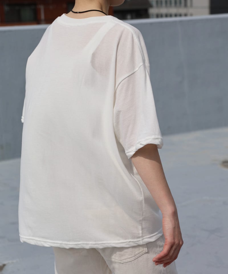1027 Hard Twisted Bio Cutsew / Crew Tee | Dhal/