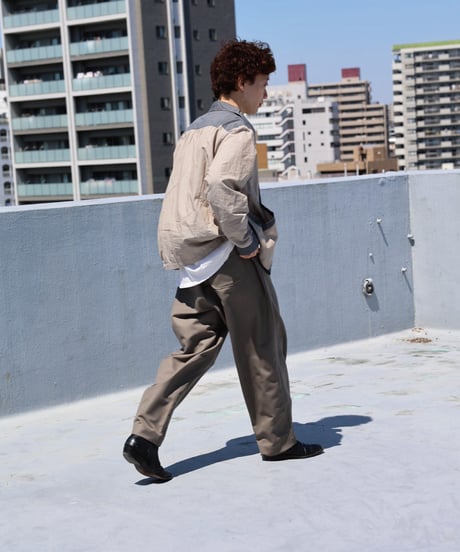 Dhal /南米 WOOL TROPICAL Relax Pants