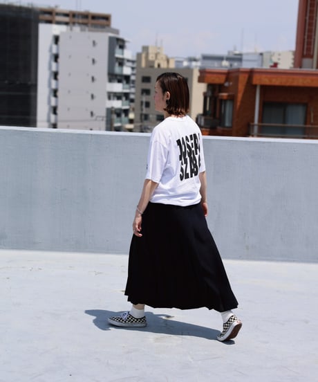 Dhal / DOUBLE FACE JERSEY  Pleats Skirt