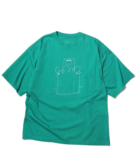 1027 × TAKAHIKO KAWAMURA TEE / Green - Love