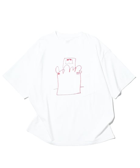 1027 × TAKAHIKO KAWAMURA TEE / White - Love